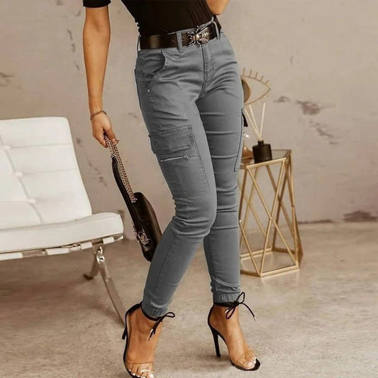 Mira - Cargo jeans for women
